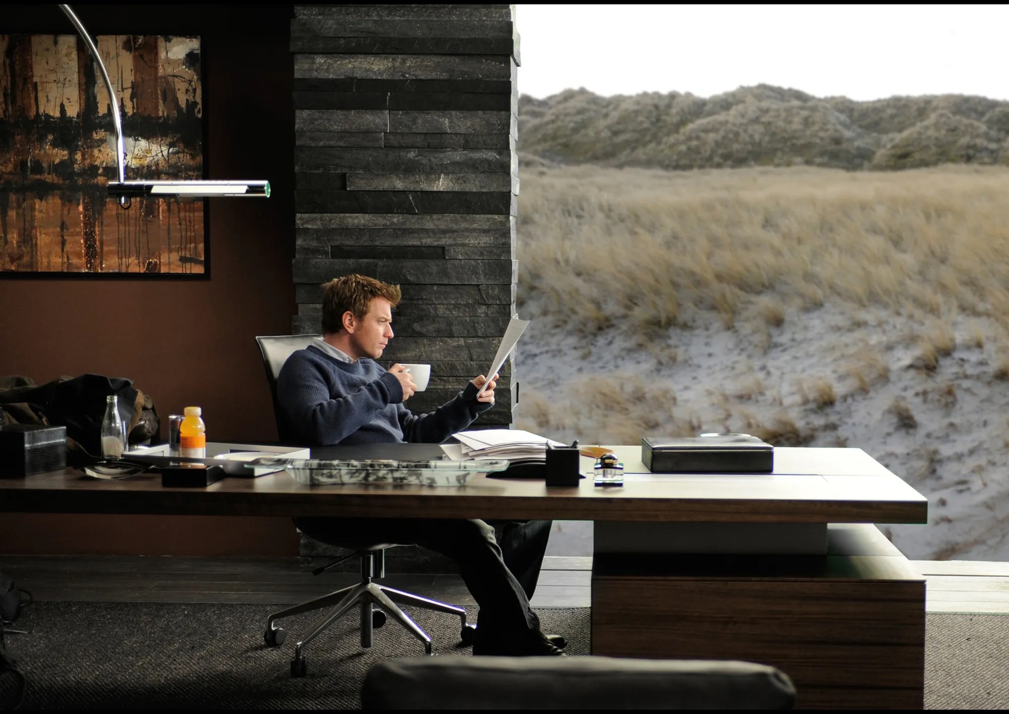 La scrivania di un editor